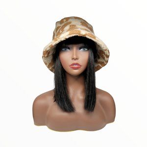 LEO BT FAUX FUR BUCKET HAT